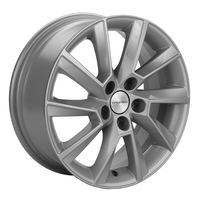 Khomen KHW1507 F-Silver 5*100 6xR15 ET38 DIA57.1
