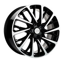 Khomen KHW1804 Black-FP 5*112 7.5xR18 ET39 DIA66.6
