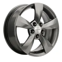 Khomen KHW1504 G-Silver 5*100 6xR15 ET40 DIA57.1