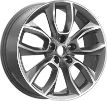 Premium Series KP001(18_Hongqi H5 II) Diamond Gloss Graphite 5*114,3 7xR18 ET45 DIA67.1 (KP001)