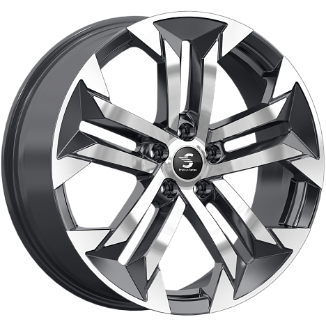 Premium Series KP015(19_Haval F7/F7x) Diamond Black Gris 5*114,3 7.5xR19 ET40 DIA64.1